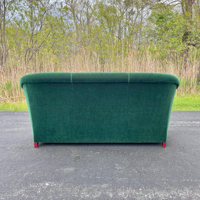 Textile Donghia Mohair Sofa by John Hutton For Sale - Image 7 of 10
