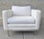 Top quality club chairs, Knoll, Brueton, Pace level of craftsmanship, and material. These chairs have bright chrome, or...