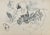 The Carriage is an original Drawing on paper realized by French painter Norbert Meyre in the mid-20 century. Drawing in...
