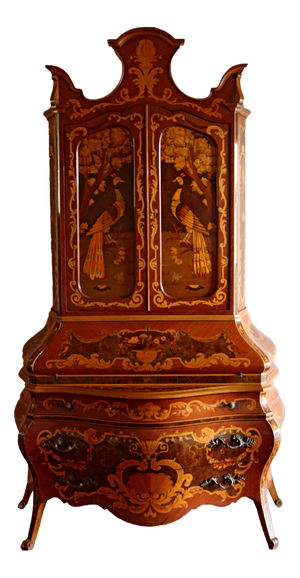 Baroque Inlaid Trumeau, 1960s