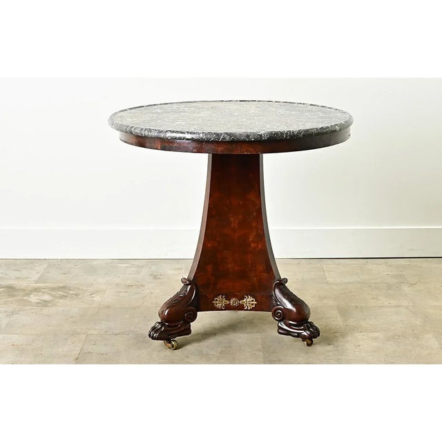 French 19th Century Restoration Period Center Table For Sale - Image 10 of 12