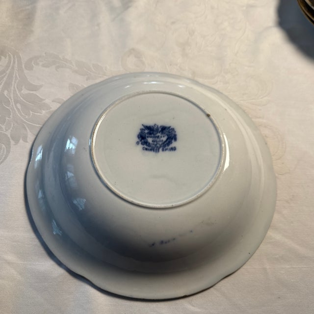 William Adams and Company Antique William Adams "Chinese Ching" Vegetable Serving Bowl For Sale - Image 4 of 5