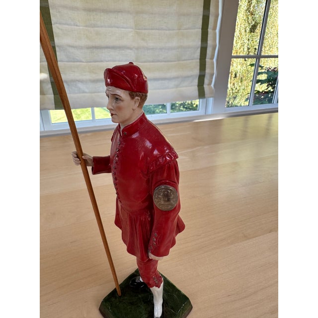 Figurative 1910s Sitzendorf Dresden Porcelain 'Waterman Doggett Winner' For Sale - Image 3 of 7