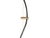 Brown Opaline Glass, Brass and Teak Pendant Lamp in the style of Arredoluce, 1950s For Sale - Image 8 of 10