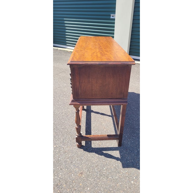 Gothic Jacobean 1930s Diminutive Sideboard For Sale - Image 3 of 10