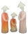 20th Century Figures in Blown Opaline Murano Glass by Archimede Seguso, Italy, Set of 3 For Sale