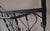 Metal Mid-Century Wall-Mounted Wrought Iron Coat and Hat Rack, 1960s For Sale - Image 7 of 8