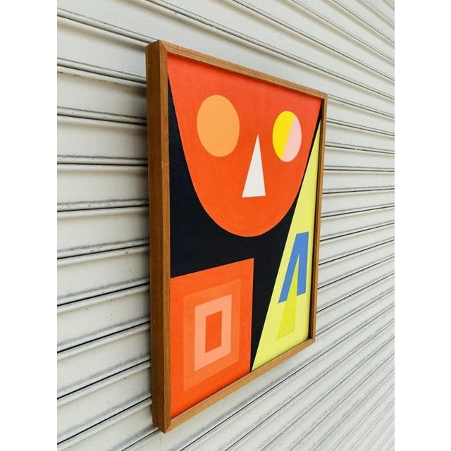 1960s Original painting by Philip Williams Titled ABS TRACT For Sale - Image 5 of 13