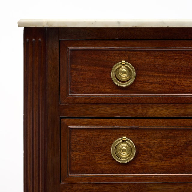 Wood Directoire Period French Semainier For Sale - Image 7 of 10