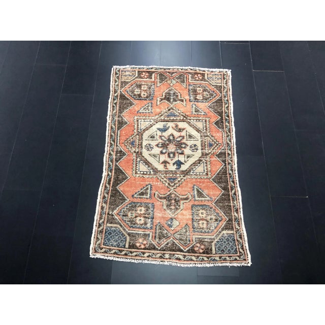 Handmade wool and cotton rug in Turkish Anatolia Carpet, Vintage Oushak Rug, Turkish Vintage Anatolian Rug, Handmade wool...