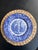 English Wedgwood Vintage Boston Old State House Plate - Blue and White Plate For Sale - Image 3 of 7