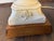 1970s Vintage Floral Porcelain Urn Table Lamp With Sculptural Scroll Handles For Sale - Image 5 of 12