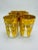 Gold Vintage Bar Glasses, Set of Six For Sale - Image 8 of 8