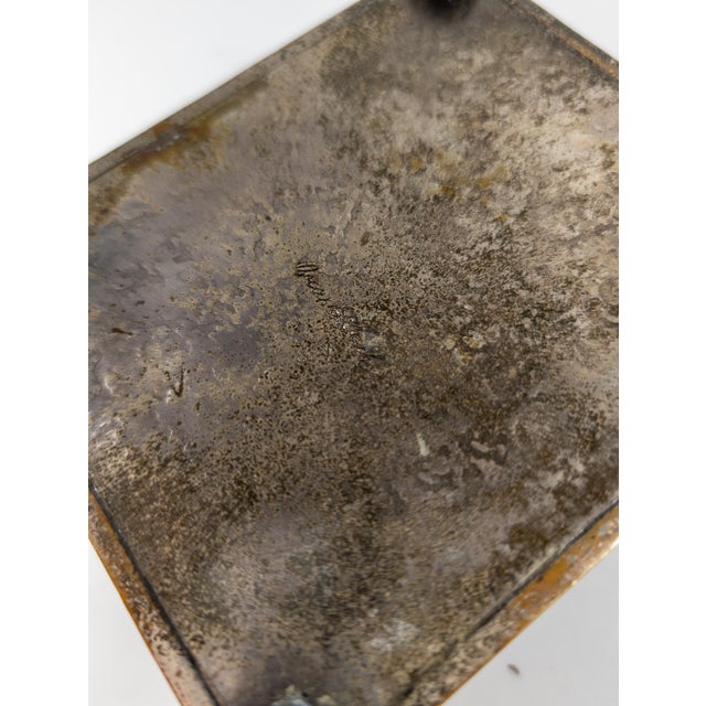 20th Century Gun Metal Gray Art Deco Bronze Dresser Box by Oscar Bach For Sale - Image 13 of 13