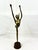 Mid 20th Century Tall Vintage Brass Ballerina Figurine For Sale - Image 5 of 6