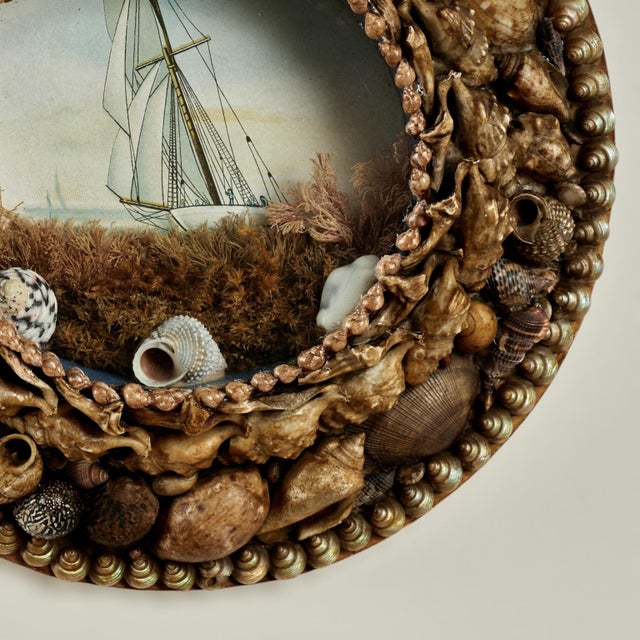 Pair of Antique British Colonial Sailors Valentine For Sale - Image 17 of 17