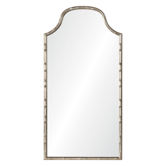 Celerie Kemble for Mirror Home Aged Silver Leaf Mirror For Sale - Image 4 of 4