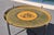 1990s Vintage Hollywood Regency Faux Bamboo Chinoiserie Tole Tray Coffee Table Italy For Sale - Image 5 of 17