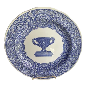 90's the Spode Blue Room Collection "Warwick Vase " Pattern Dinner Plate
