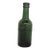 Pickmere and Co Nantwich Blown Glass Bottle Empty Green Embossed Vessel 5122b For Sale