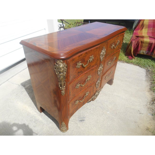 Stunning Vintage Francois Lelain French Baroque / Rococo Style Chest of ...