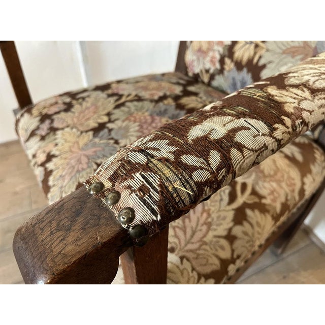 Biedermeier Chair with Adjustable Backrest For Sale - Image 6 of 8