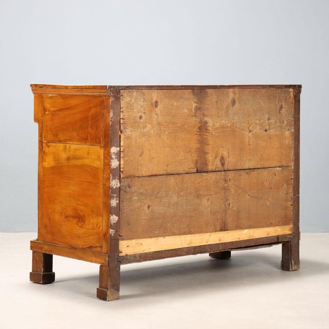 Empire Chest of Drawers in Walnut For Sale - Image 10 of 11