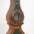 19th Century Hand Painted Swedish Mora Grandfather Clock For Sale - Image 6 of 14