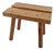 Mid-Century Finnish Pine Wooden Sauna Stool, 1960s For Sale