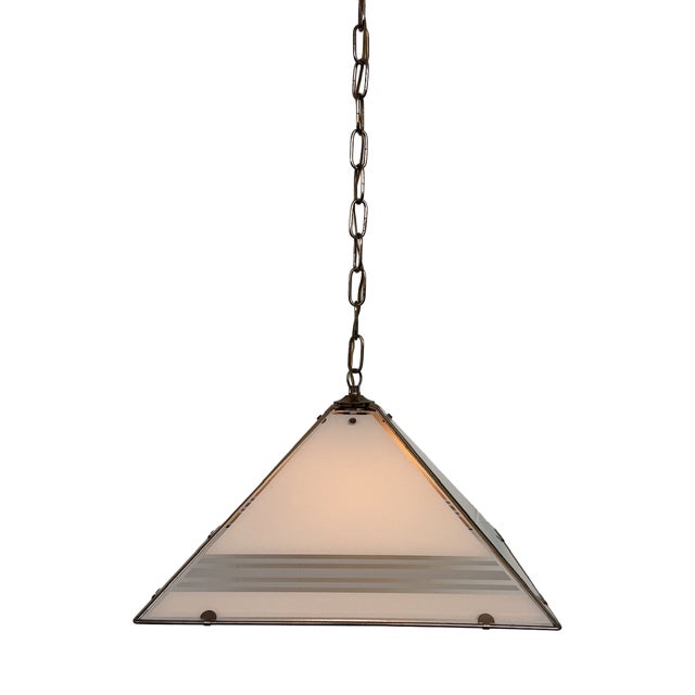 Italian Hollywood Regency Style Pendant, 1980s For Sale