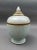 Ceramic Vintage Maitland-Smith Thailand Celadon Crackle Glazed Porcelain Lidded Urns Ginger Jar For Sale - Image 7 of 9