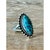 Vintage Boho Native American Style Turquoise Ring For Sale In West Palm - Image 6 of 12