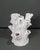 Contemporary White Ceramic Faux Bois Tree Trunk Tulipiere Vase With 18 Openings Centerpiece For Sale - Image 3 of 10