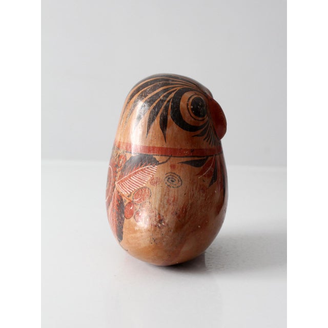 Mid-Century Mexican Tonala Bird For Sale - Image 10 of 13