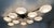 21st Century Dieci Bronze Glossy White Murano Flush Mount by Fabio LTD For Sale - Image 9 of 9