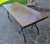 Coffee Table with Walnut Top and Forged Iron Base, 1670 For Sale - Image 6 of 11
