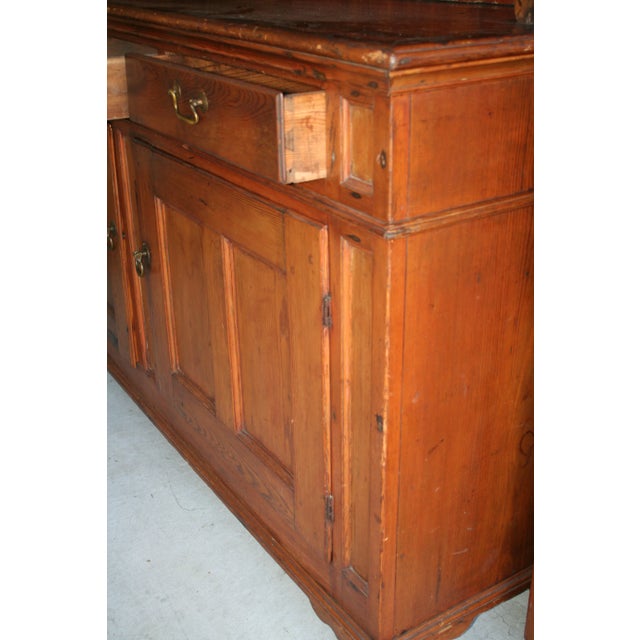1900's Vintage Wooden Cupboard For Sale - Image 6 of 11