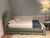 West Elm Kids Bed. Elora Arched Upholstered Bed Twin + Trundle Eucalyptus Performance Velvet by West Elm For Sale - Image 4 of 5