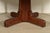 Gustav Stickley Style Antique Mission Oak Arts & Crafts Pedestal Extension Dining Table, Newly Refinished For Sale - Image 11 of 12
