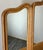 Vintage French Louis Style Oak Dressing Table with Mirror For Sale - Image 4 of 15