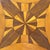 Untitled Geometric Marquetry Sculpture Date: Mid-20th Century (unsigned) Culture/Origin: Folk Art Medium: Wood, marquetry...