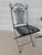 French Vintage French Style Wrought Iron Outdoor Dining Bistro 3 Piece Set "B" For Sale - Image 3 of 15