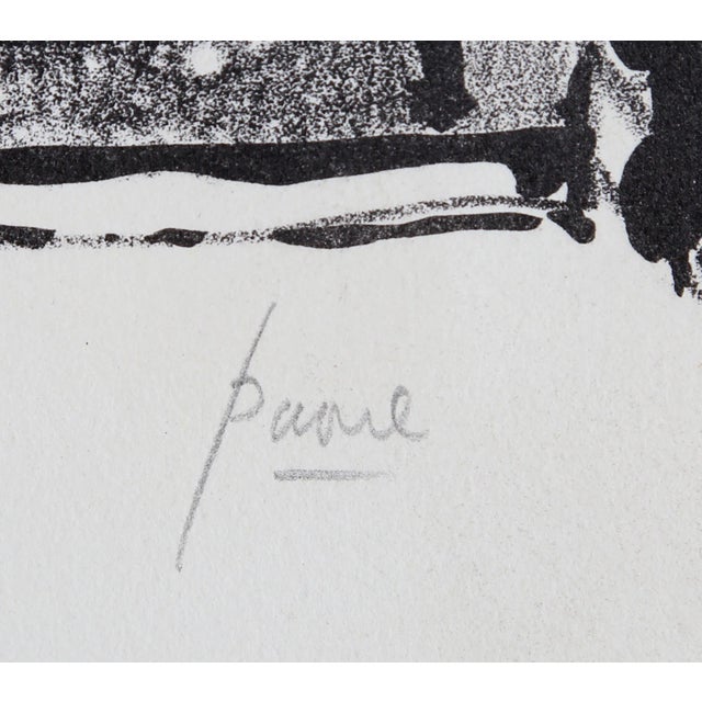 Artist: Peter Paone, American (1936 - ) Title: Braque Medium: Lithograph, signed and numbered in pencil Edition: 55 Image...