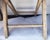Rustic Folding Wooden Chair 1950s For Sale - Image 13 of 16
