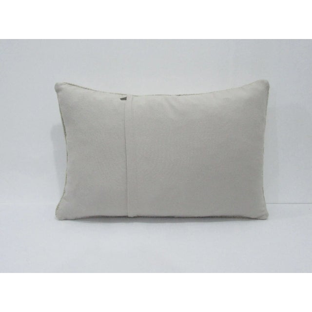 Traditional Faded Decorative Pillow Cover For Sale - Image 3 of 4