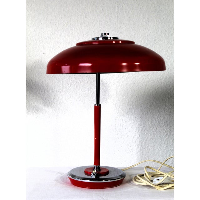 Vintage Space Age Desk Lamp, 1970s For Sale - Image 9 of 11