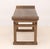 Brown Asian Modern Wood Console Table For Sale - Image 8 of 10