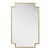 Wildwood Fiona Iron Mirror - Gold For Sale