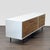 Mid-Century style reclaimed wood and lacquer media console with metal base and hardware. Brand: West Elm. Original Price:...