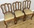 French Louis Style Oak Dining Chairs with Upholstered Seats, Set of 6 For Sale - Image 6 of 16